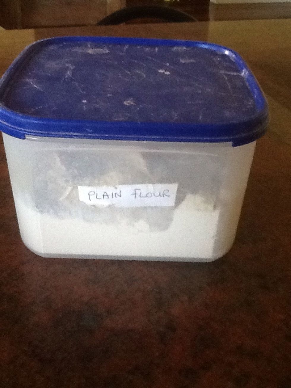 Get your plain flour out