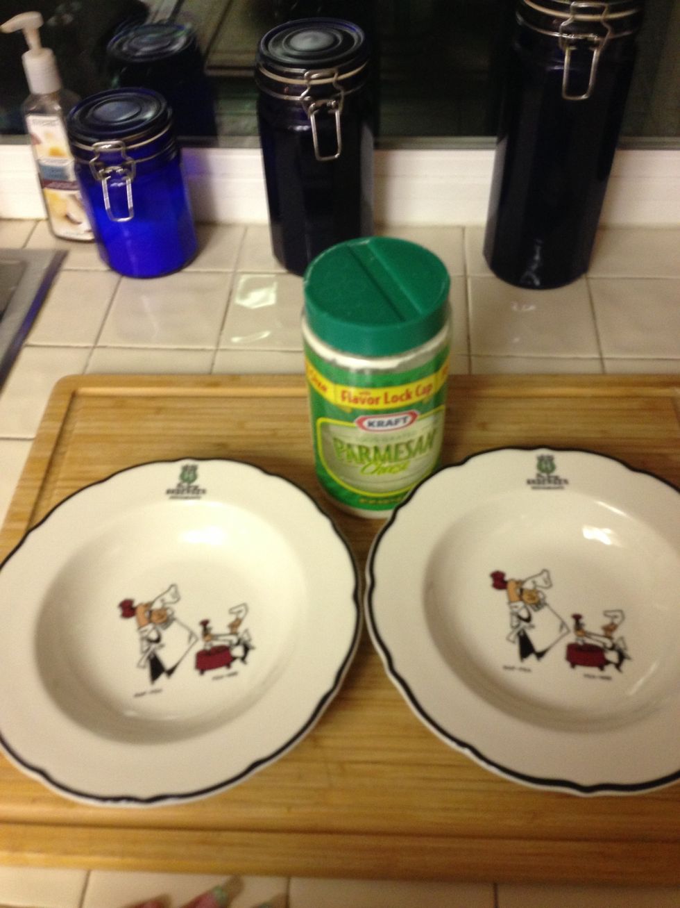Get your plates and Parmesan cheese ready =)!