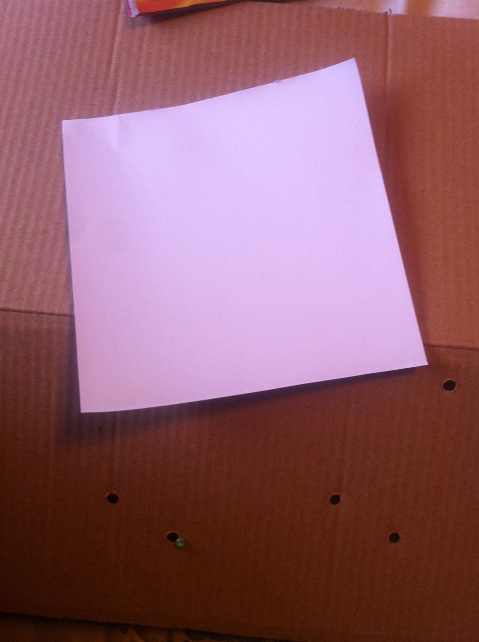 Get your square piece of paper!