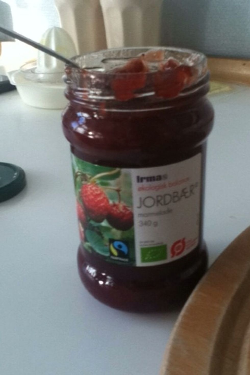 Get your strawberry jam.