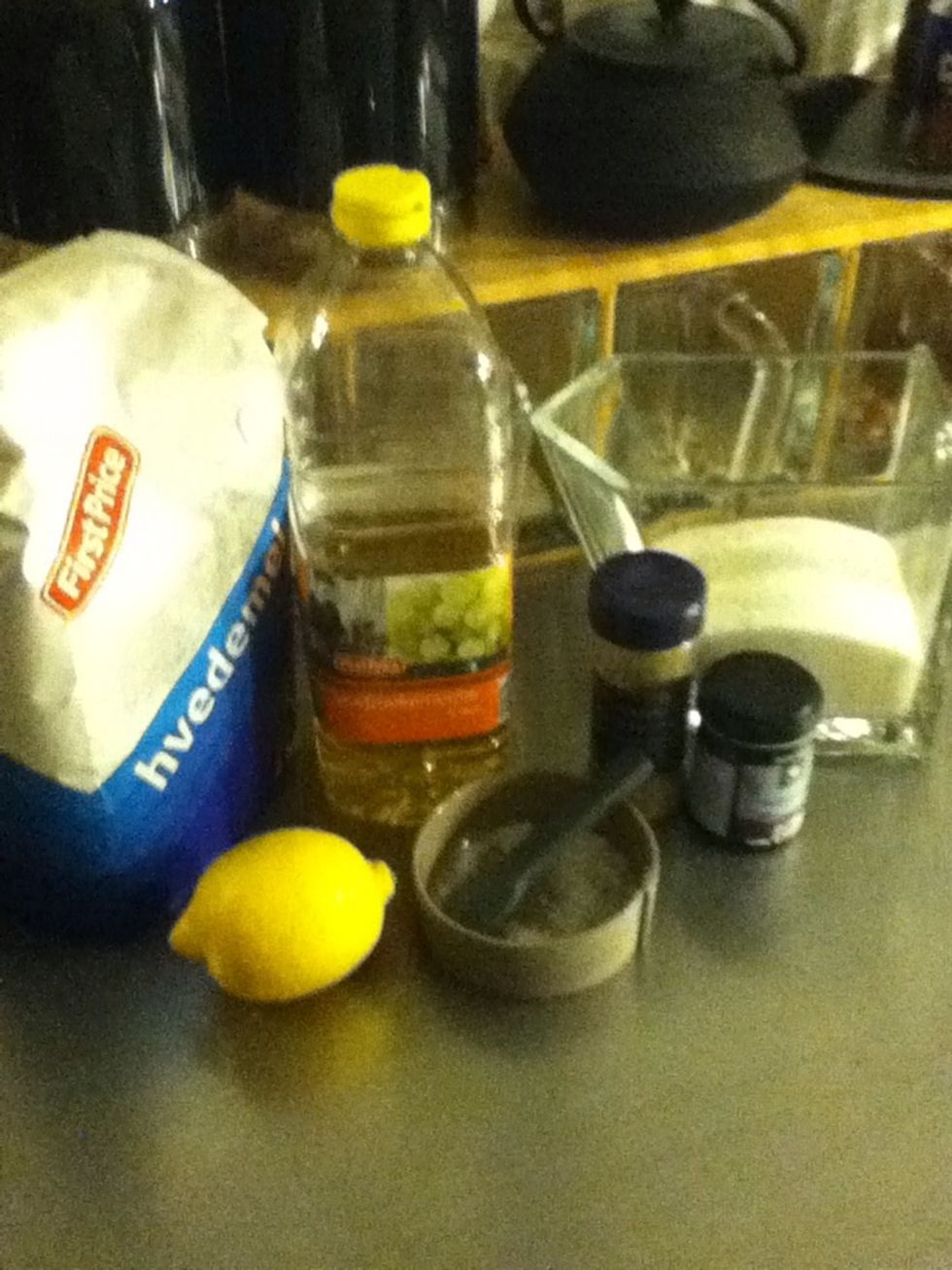 Get your supplies. Milk is missing