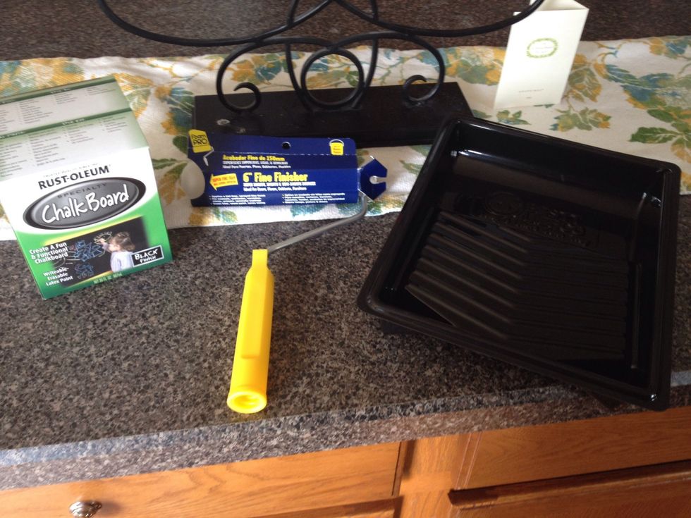 Get your supplies ready.