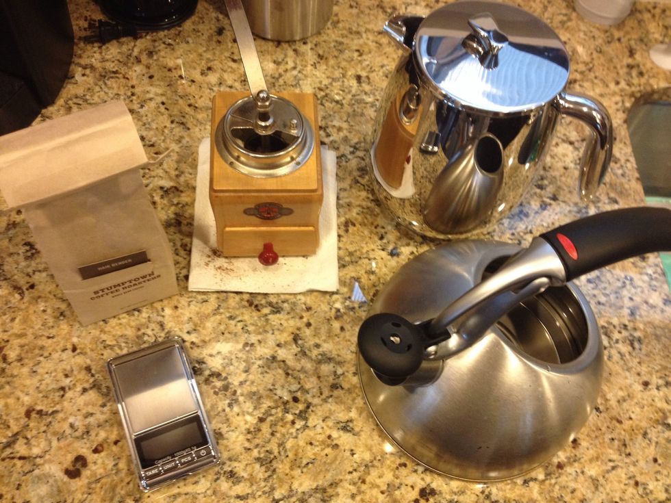 Get your supplies ready.