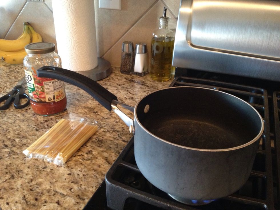 Get your water boiling for your noodles