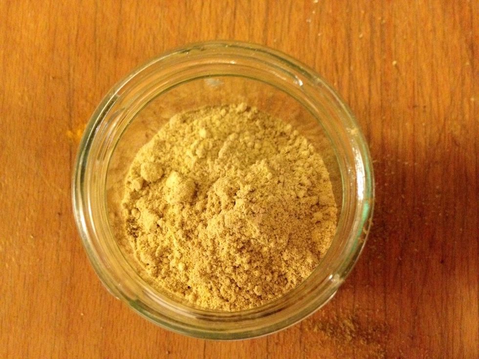 ginger (2 tblsp)