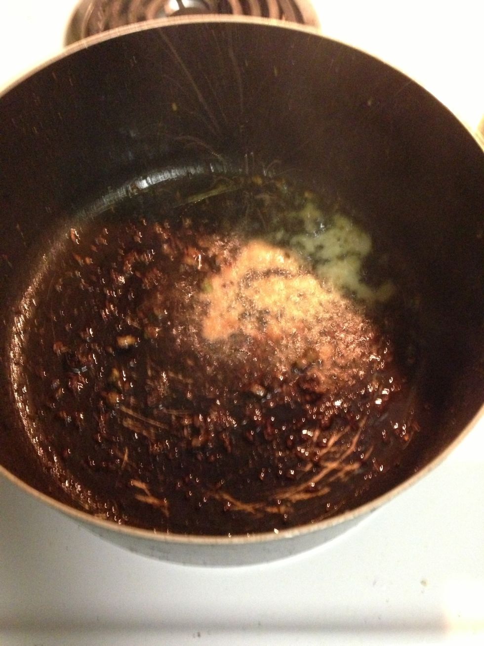 Ginger and garlic paste added Let it cook for 1 min