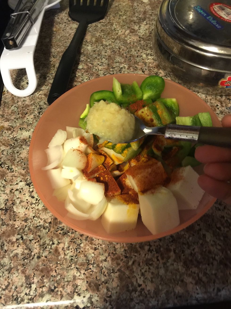 Ginger garlic paste