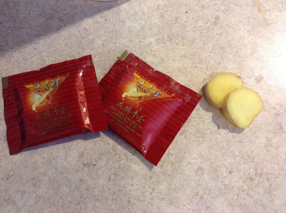 Ginseng and Ginger are excellent Qi tonics.