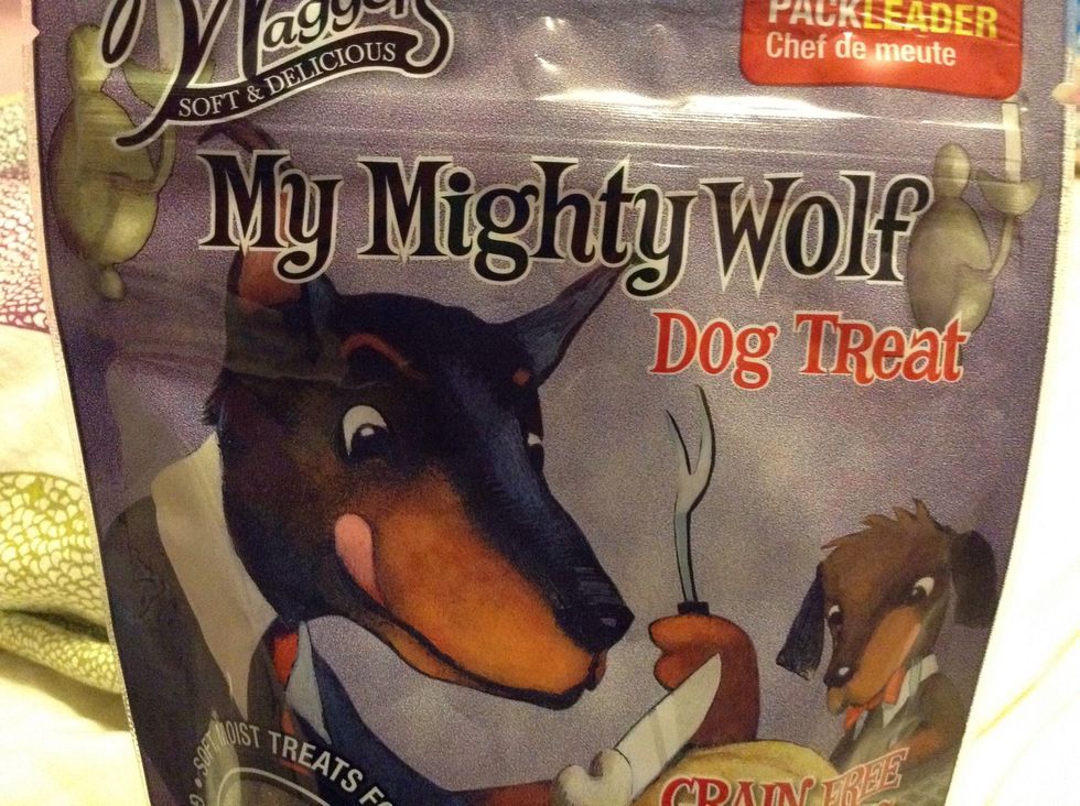 Give him or her a treat to reward them