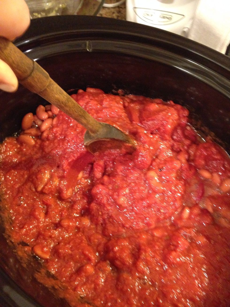 Give it a bit of a stir to make sure everything is incorporated.