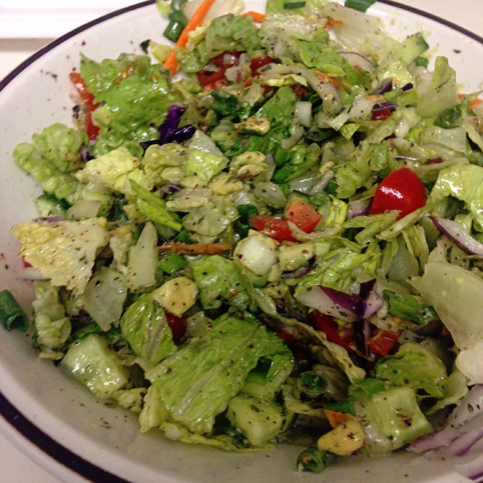 Give it a good toss ..