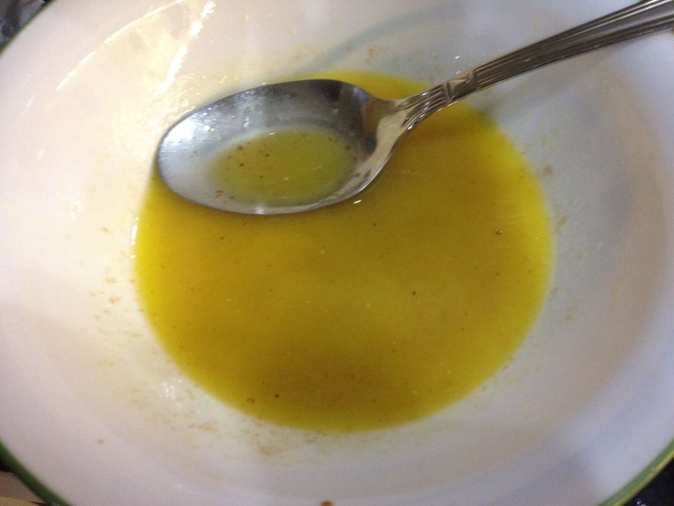 Give it a mix and add in the crushed graham cracker.