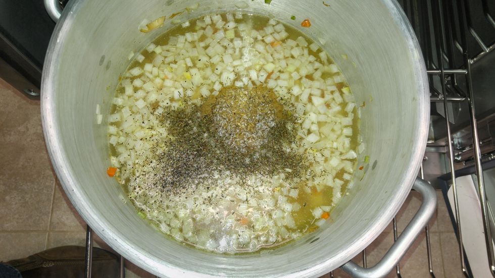 give it a stir and shut the door and let the cooking cycle finish.