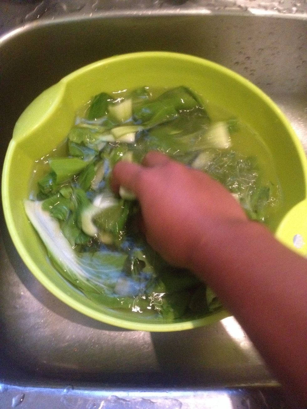 Give it love and caring touch to wash.