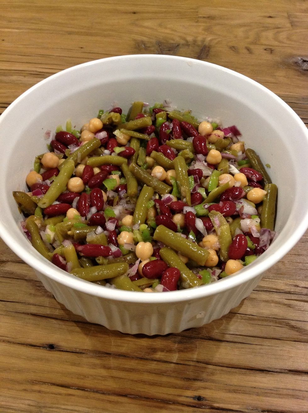 Give it one last mix and then it's ready to serve \ud83d\ude0b