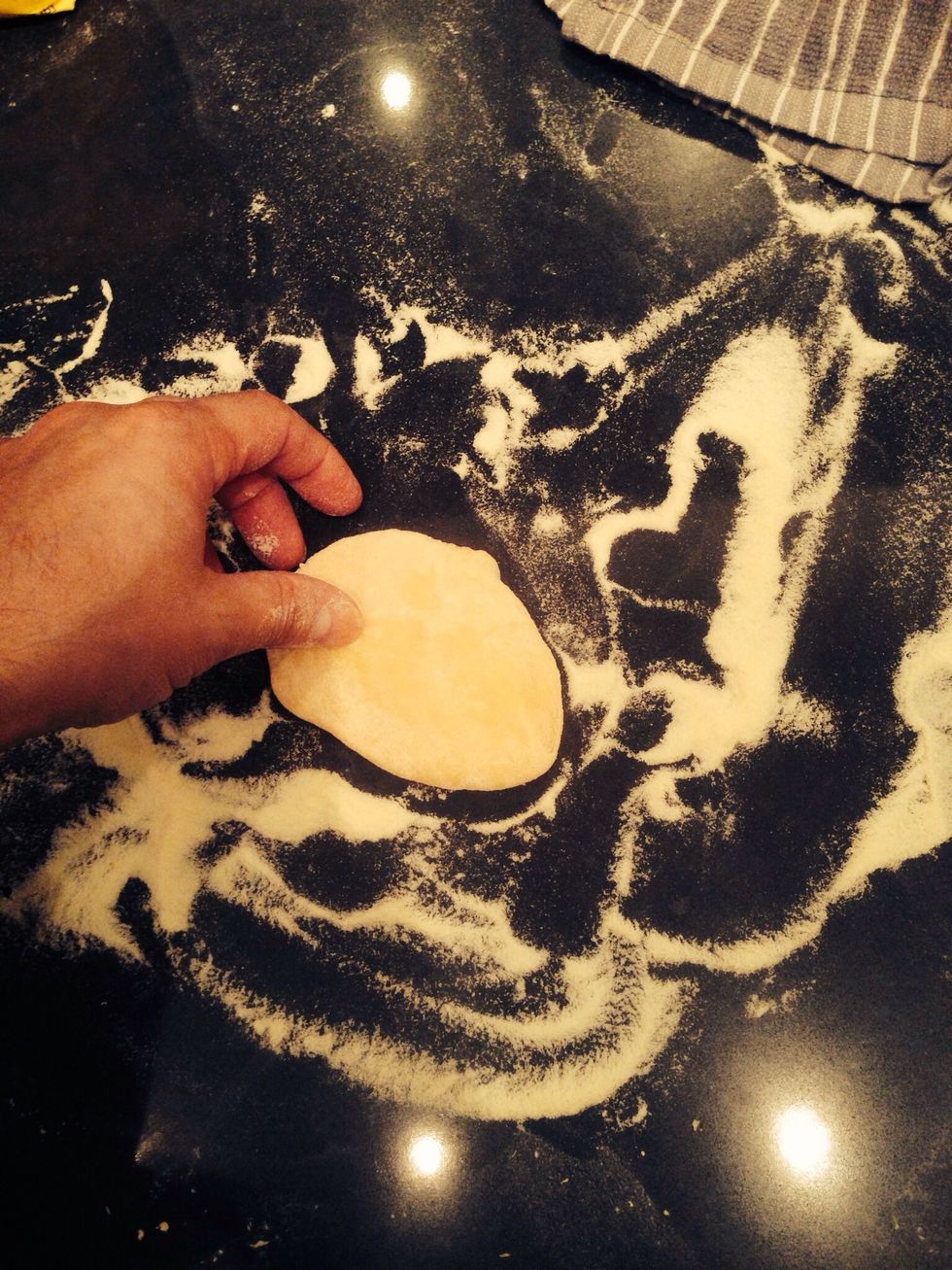 Give the chunk some flour