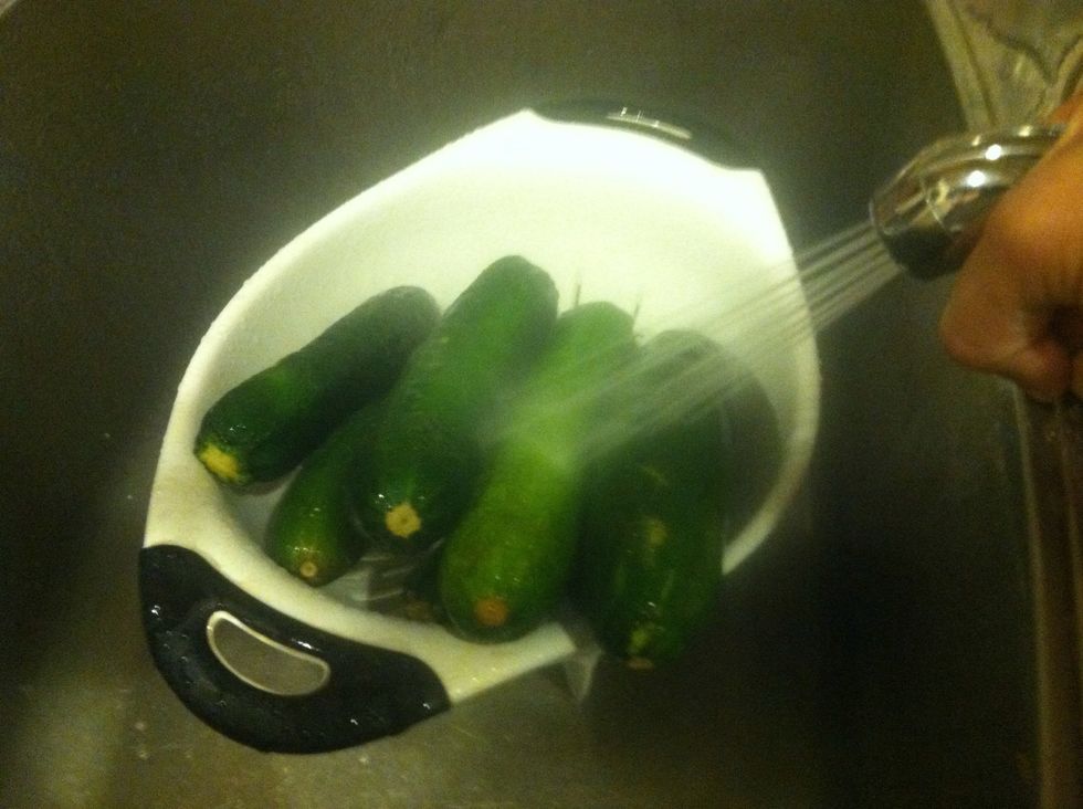 Give them a good clean !!! Make sure the water is hot & take off any dirty. I wash it with soap & hot water\u27a1