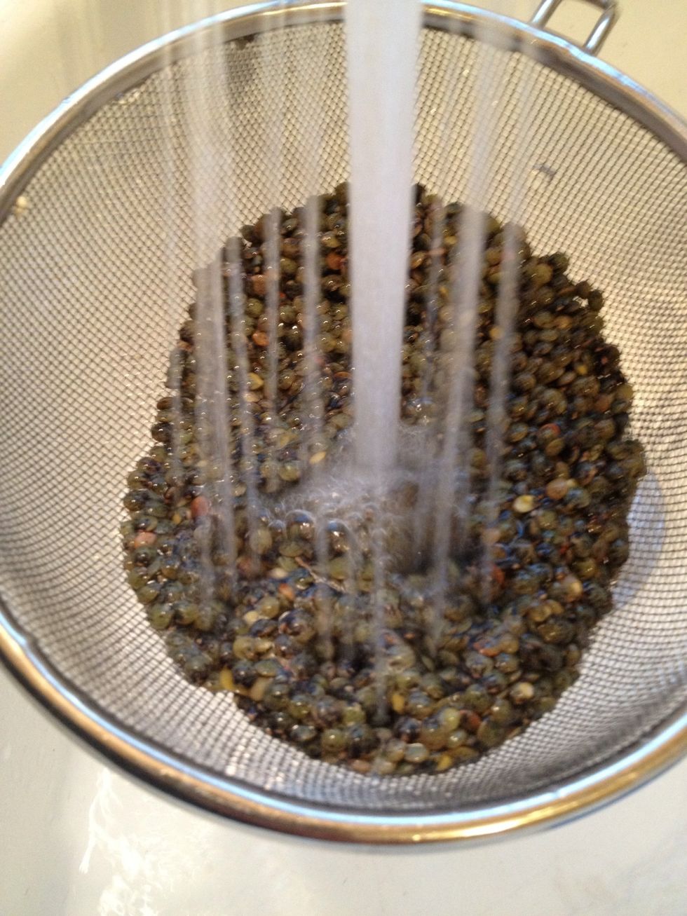 Give these speckled beauties a good rinse and put them into the pot with everything else. I don't add salt if I've used a flavorful broth.