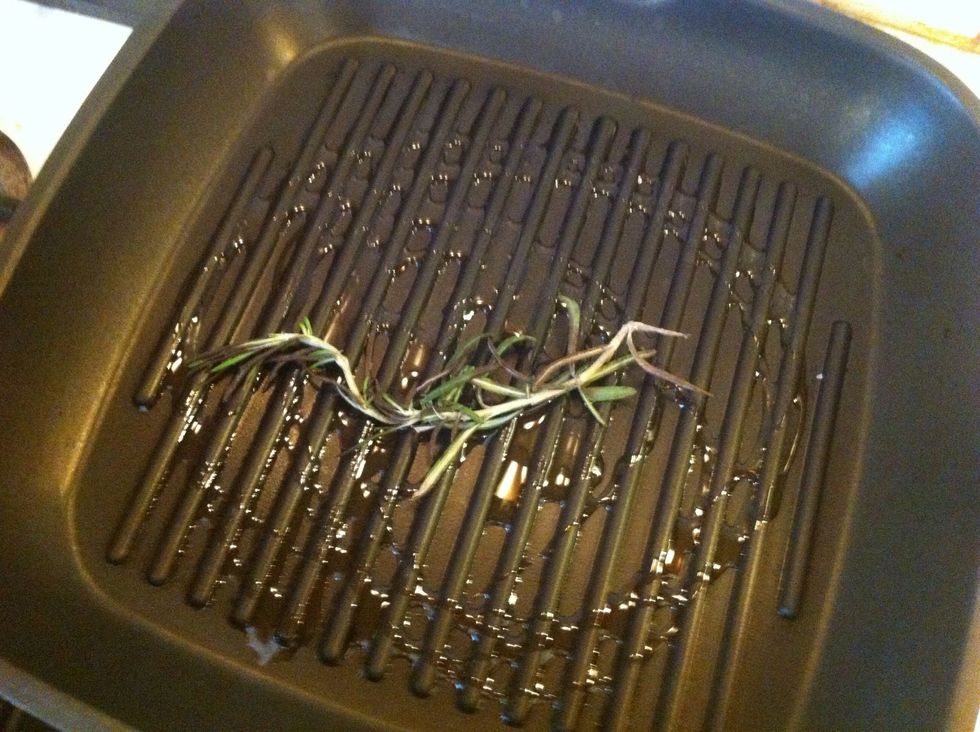 Give to oil it will be sated with aroma of rosemary