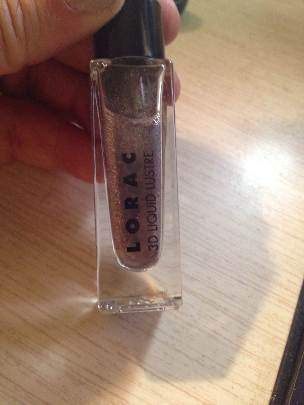 Glitter! (I used Lorac 3d Liquid Lustre)