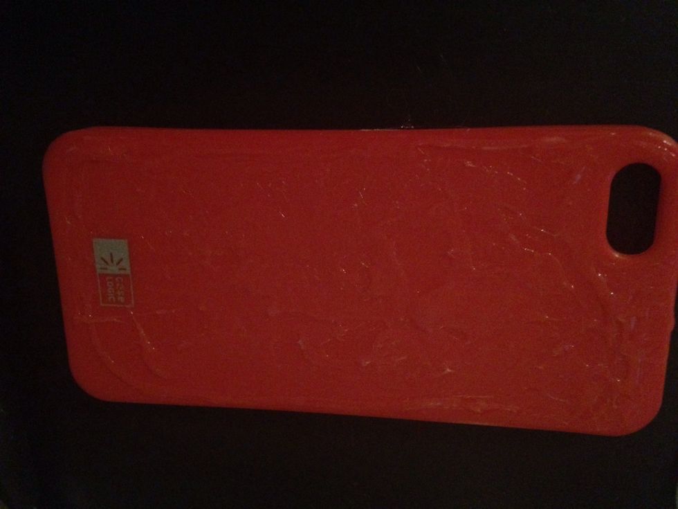 glue actual case with superglue