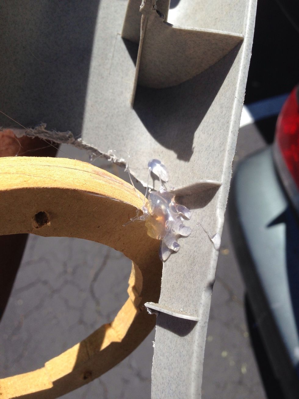 Glue front and back (helps out later)