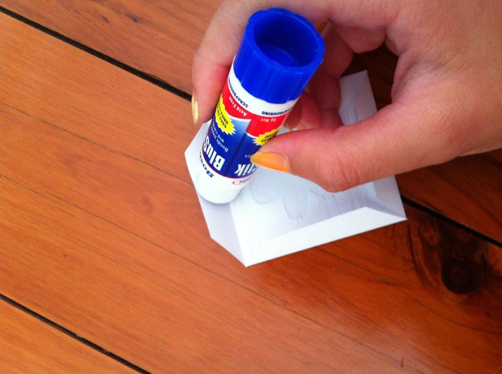 Glue it down