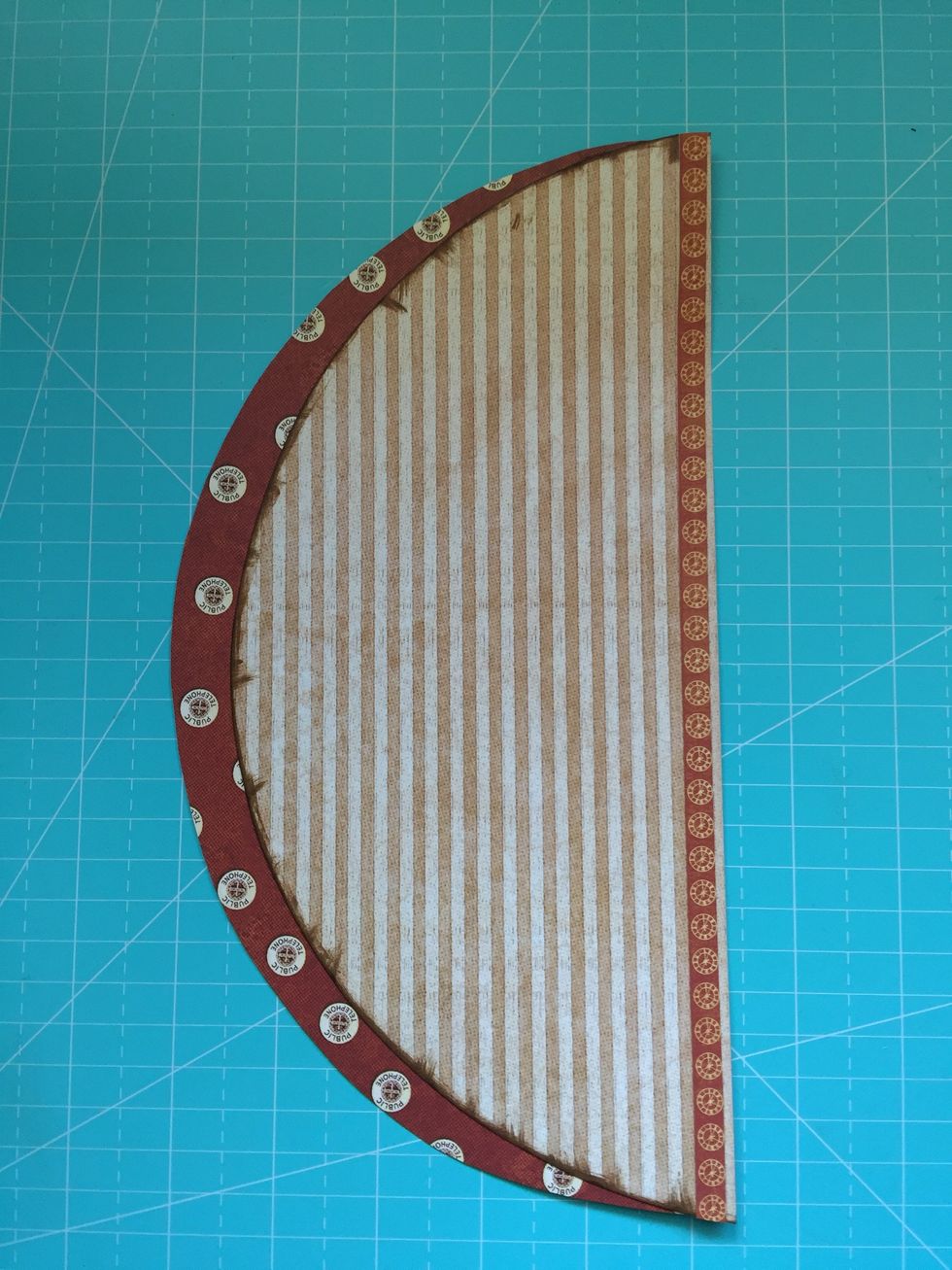 Glue the pieces.