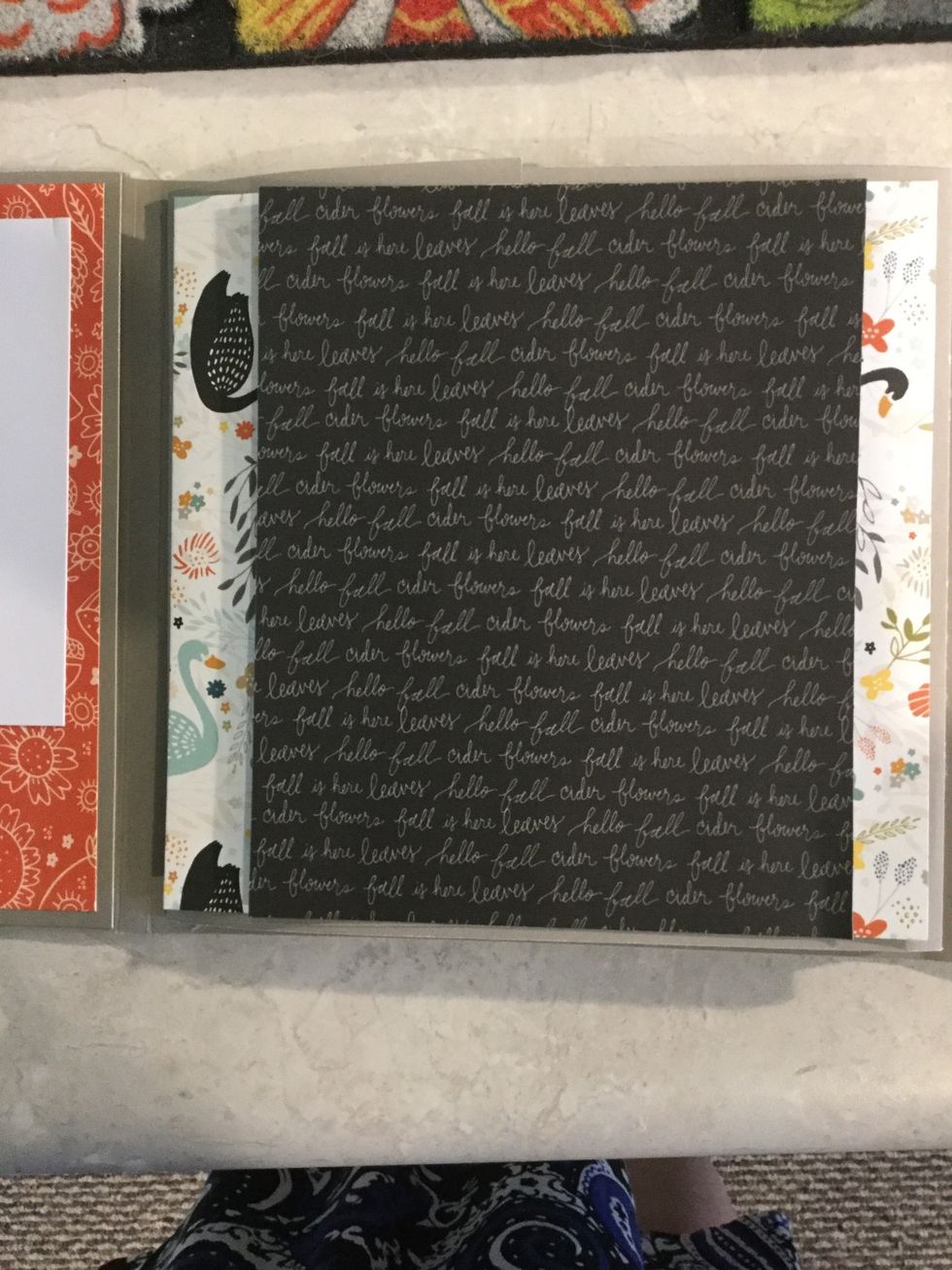 Glue to book!