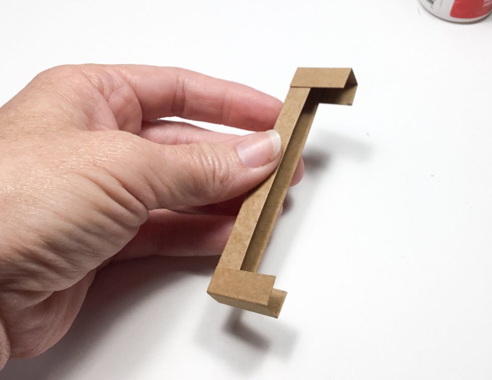 Glue together as shown.