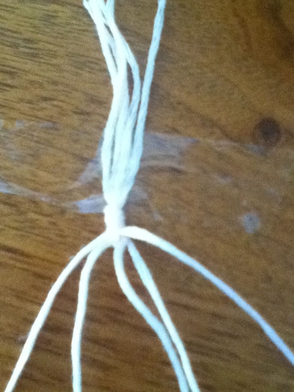 Go across the rest of your strings with the same string