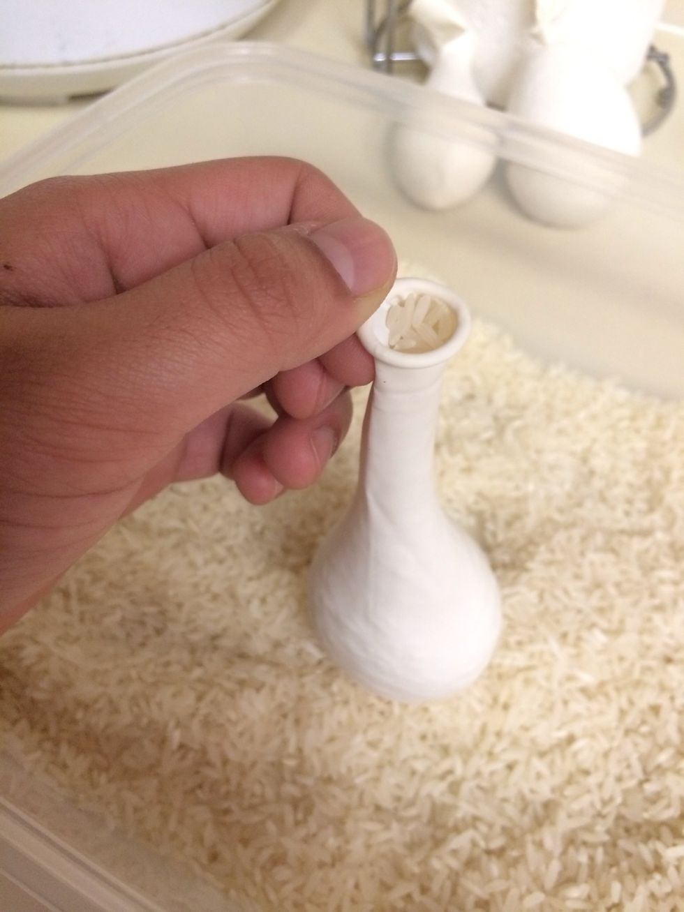 Go ahead and fill it up to the neck again.