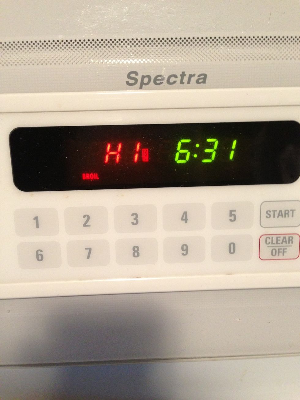 Go ahead and preheat your broiler to get the oven warm.