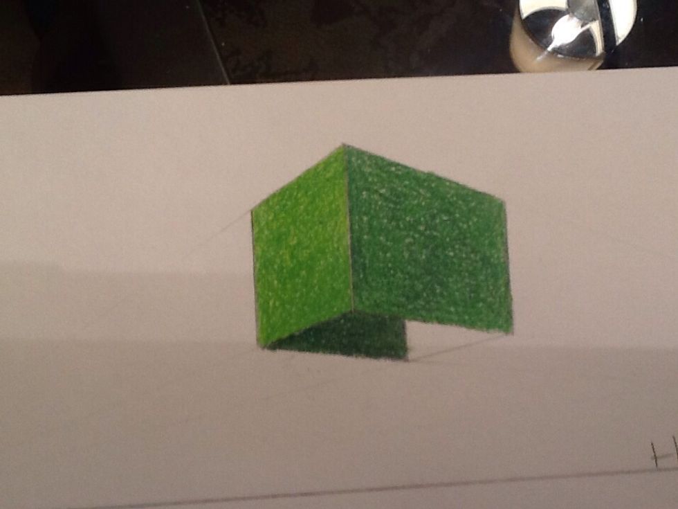 Go back over it with your base color.