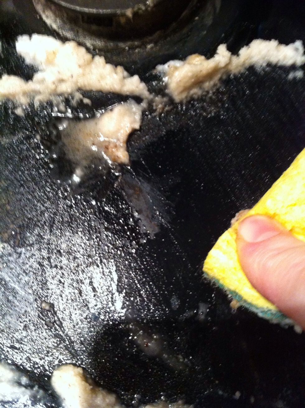 Go back over with the paste...