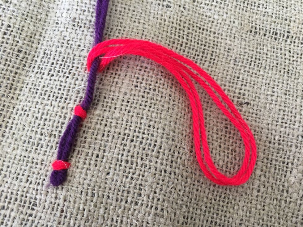 Go down on the other side.