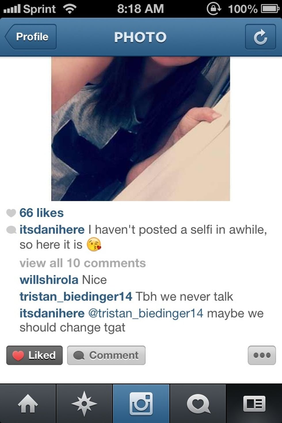 Go follow me (: @itsdanihere