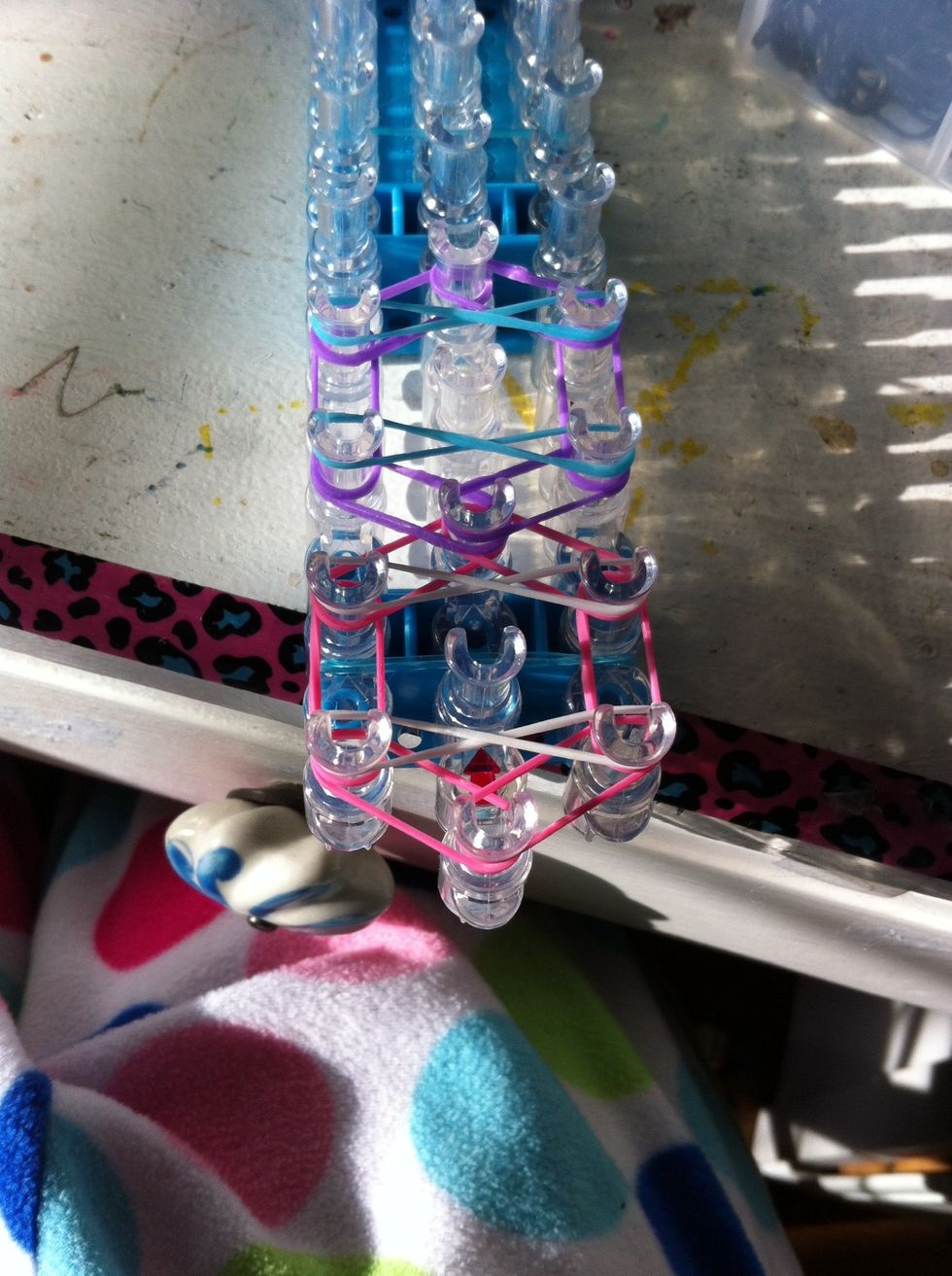 Go from steps 3-8 to make another "circle"