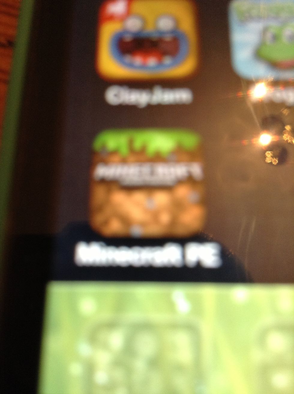 Go into Minecraft PE