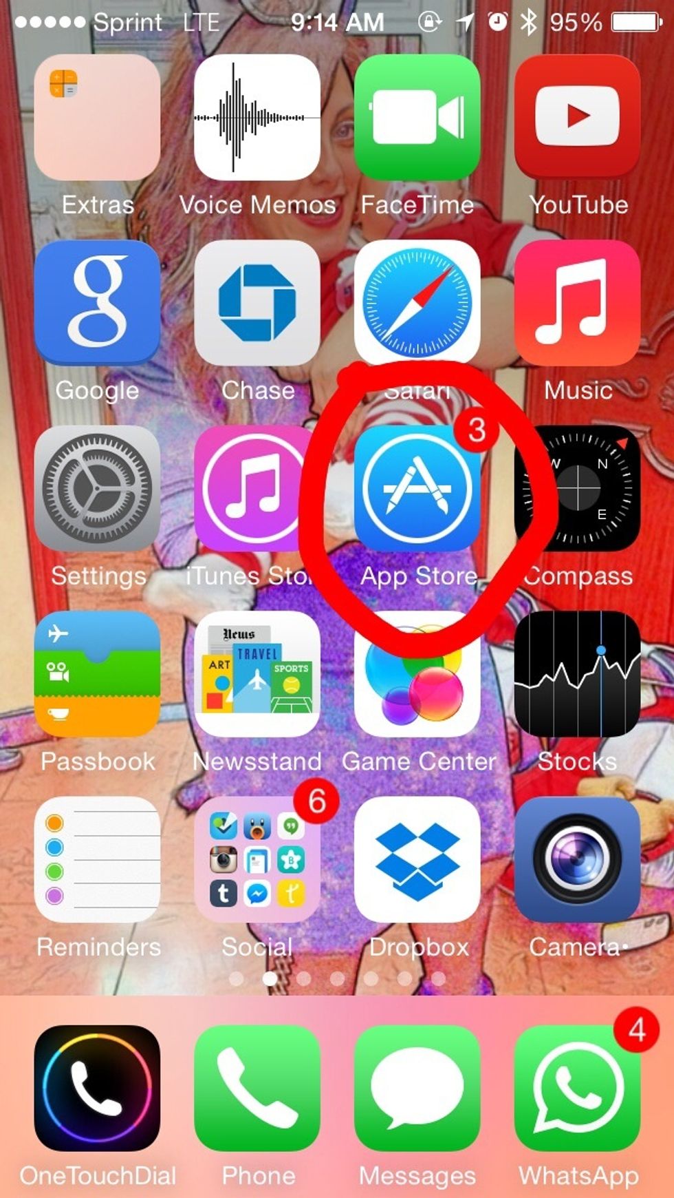 Go into the App Store