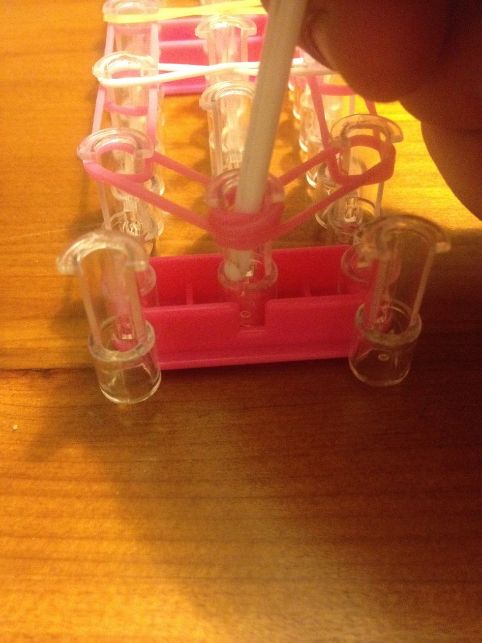 Go into the middle of the pin