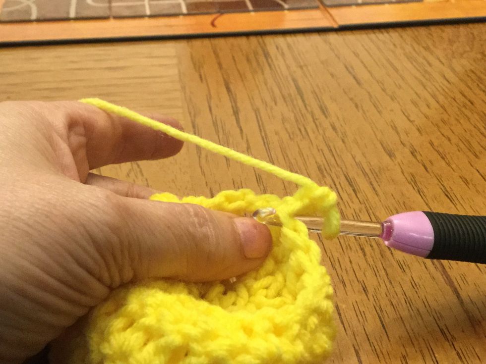 Go through top of DC and ...