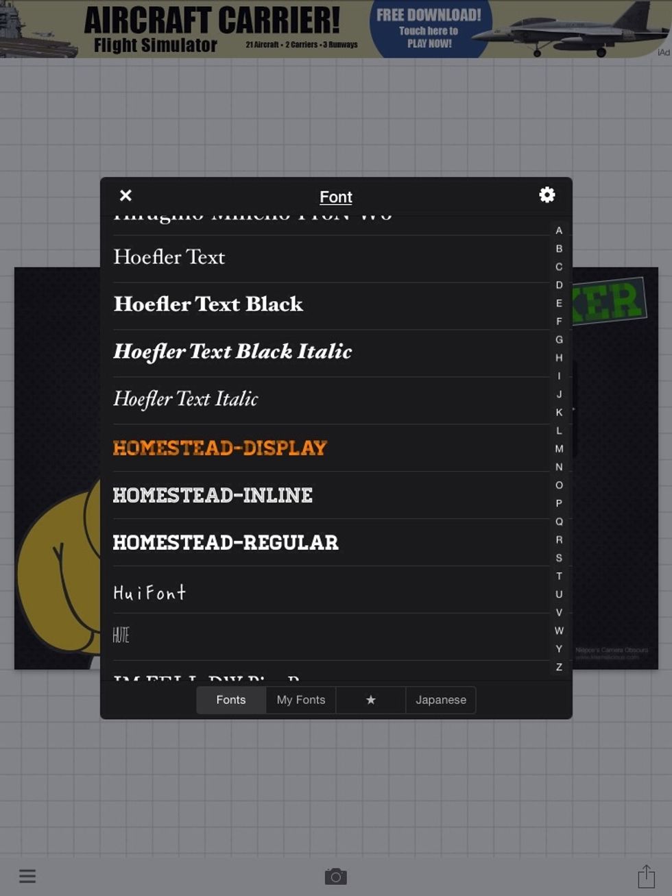 Go to font and choose your favorite one