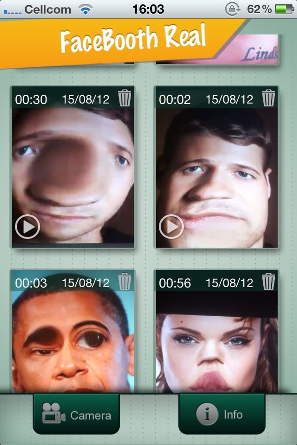 Go to gallery and enjoy your video