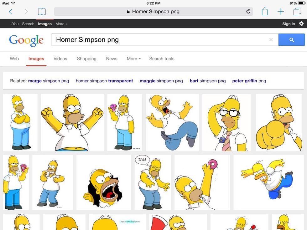 Go to images and pick out your favorite