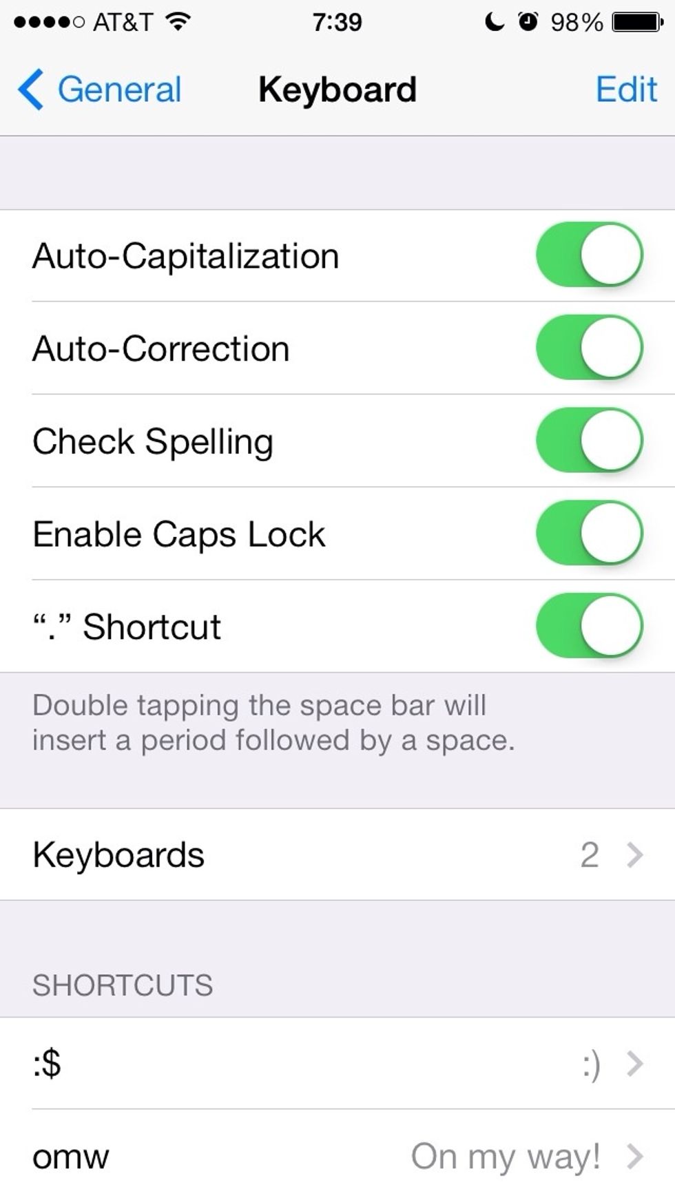 How to turn on emojis 😄 B+C Guides