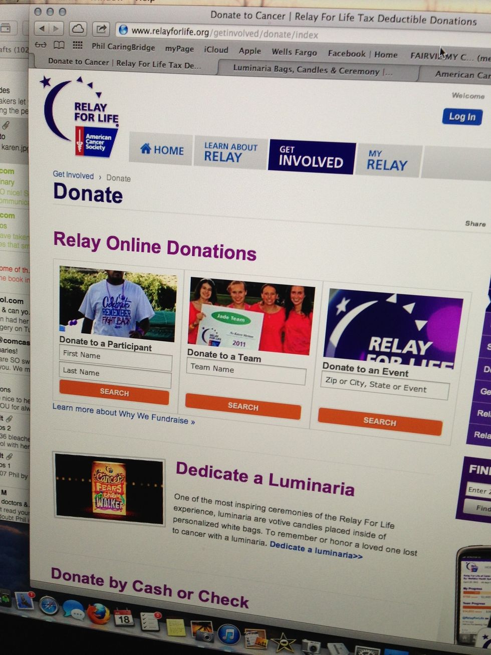 Go to relayforlife.org to learn more.