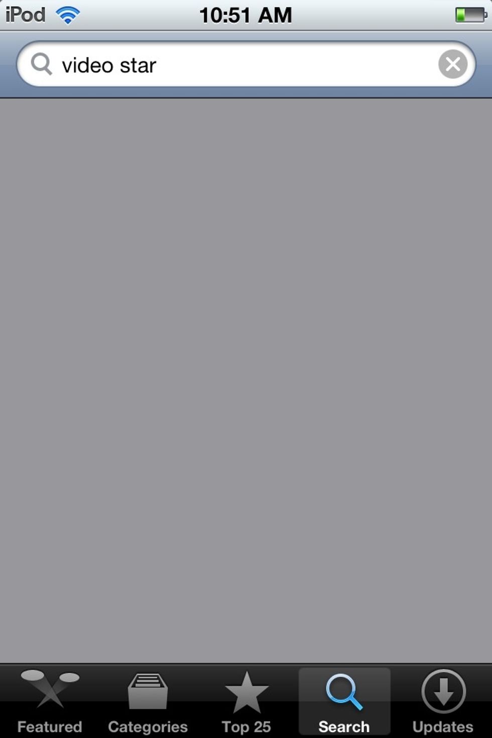 Go to search, sorry photo gone at the middle