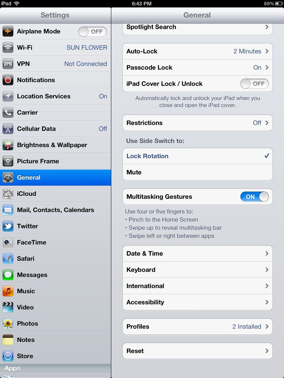 Go to settings and under GENERAL choose KEYBOARD