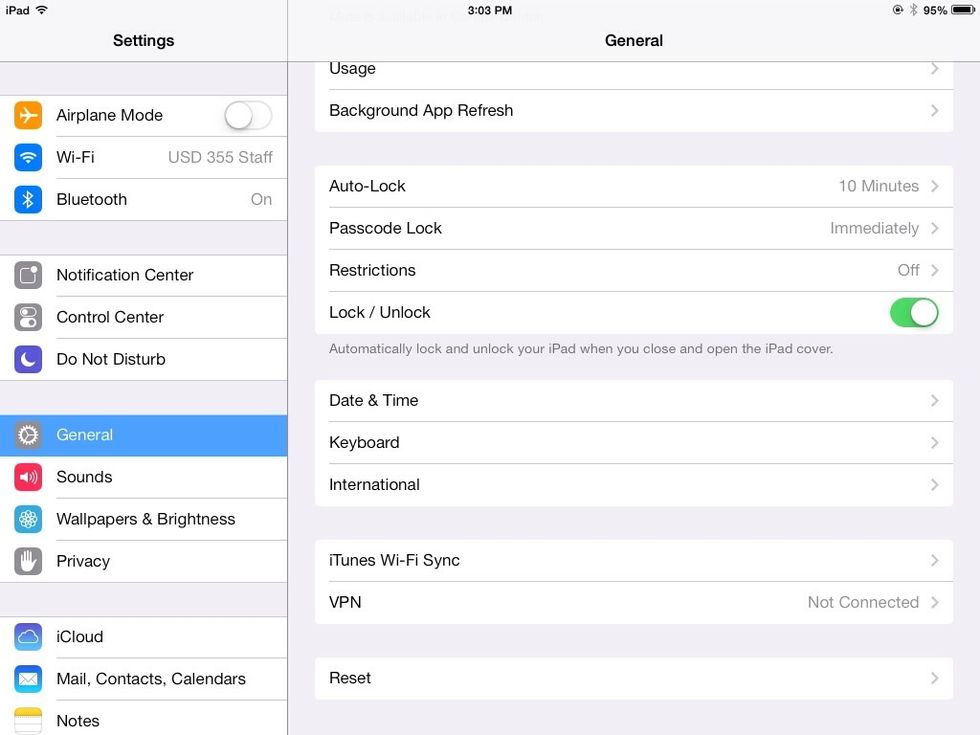 Go to Settings > General > Keyboard.
